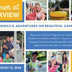 Summer at Riverview offers programs for three different age groups: Middle School, ages 11-15; High School, ages 14-19; and the Transition Program, GROW (Getting Ready for the Outside World) which serves ages 17-21.⁠
⁠
Whether opting for summer only or an introduction to the school year, the Middle and High School Summer Program is designed to maintain academics, build independent living skills, executive function skills, and provide social opportunities with peers. ⁠
⁠
During the summer, the Transition Program (GROW) is designed to teach vocational, independent living, and social skills while reinforcing academics. GROW students must be enrolled for the following school year in order to participate in the Summer Program.⁠
⁠
For more information and to see if your child fits the Riverview student profile visit travelwyo.com/admissions or contact the admissions office at admissions@travelwyo.com or by calling 508-888-0489 x206